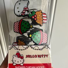 hello kitty hair clips are in the package for sale on the store's website