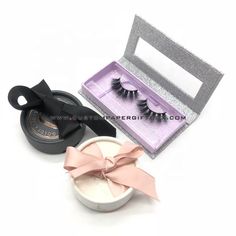 Style Gift, The Shape, Paper Box, Ribbon Slides, Custom Boxes, Round Shape, Eyelashes