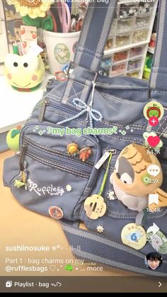 not mine ~🌱 #juminocore #aesthetic #decor Igary Aesthetic, School Bag Decoration Ideas, Juminocore Clothes, Juminocore Aesthetic, Juminocore Pfp, Juminocore Icons, Juminocore Wallpaper, Juminocore Outfit, Juminocore Room