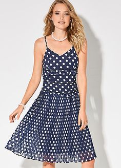 Petite Spot Pleat Dress Pleat Dress, Strappy Dresses, Strap Dress, Spaghetti Strap Dresses, Pleated Dress, Sleeveless Dress, Chiffon