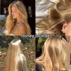 ib: itsblomyng - on ig Honey Blonde Hair Ponytail, Blonde For Yellow Undertone Skin, Flaxen Blonde Hair, Soft Golden Blonde Hair, Hair Glossing Before And After Blonde, Light Gold Blonde Hair, Type Of Blonde Hair, Blonde Hair Color Ideas For Brunettes, Blonde Types