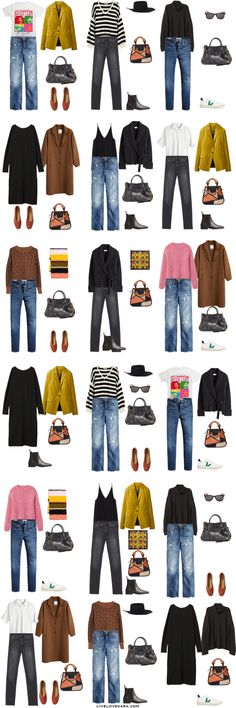 If you are wondering what to pack for a 14 day vacation to Porto, Portugal, you can see some outfit ideas here. What to Pack for Portugal Packing Light List | What to pack for the Porto | What to Pack for Portugal | What to Pack for Autumn and Winter | Packing Light | Packing List | Travel Light | Travel Wardrobe | Travel Capsule | Capsule | Porto | Portugal Travel Outfit Winter, Wardrobe List, Outfits Jewelry, Project 333, Travel Fashion Winter, Winter Travel Outfit, Spring Travel, Mode Hippie, Wardrobe Capsule