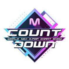 the logo for count it down, which is designed with geometric shapes and letters that spell out