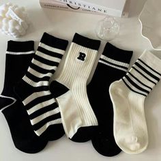 Aesthetic Socks, Socks Aesthetic, Elastic Shorts, Stocking Tights, Sports Socks, Cute Socks, Tube Socks, Indie Fashion, Designer Socks