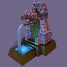 Aztec Temple, Facebook Sign Up, Painting Techniques, Art Style, Minecraft, Temple, Art Design, Entertainment, Media