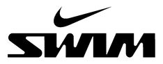 the nike logo is shown in black and white