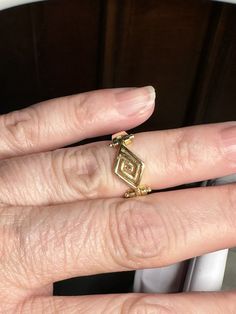 14k gold Greek Ring  | eBay Ancient Style Yellow Gold Rings As Gift, Ancient Style Gold Rings For Gifts, Ancient Greek Wedding Ring, Greek Key Jewelry Gold, Ancient Greek Ring, Greek Ring, Ring Pictures, Jewelry Watches, Jewelry Rings