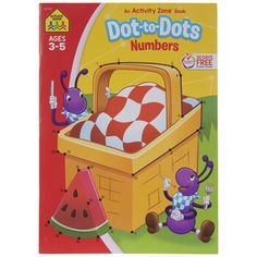 an activity book for kids dot to dots numbers