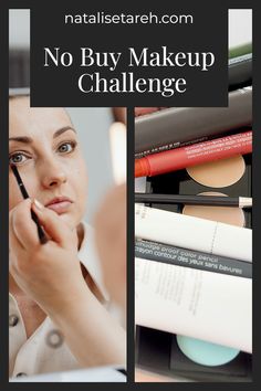 Are you up for the challenge? Let’s do this together! Lip Liner Application, Makeup Questions, No Buy, Gifts For Makeup Lovers, How To Wear Makeup, Becoming A Makeup Artist, Makeup Challenge, Healthier Habits, Buy Makeup