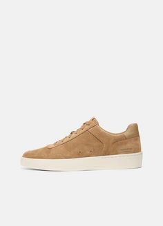 Vince Sneakers, Brown Leather Sneakers, Minimalist Sneakers, Round Toe Sneakers, Suede Trainers, Mens Designer Shoes, Brown Sneakers, Retro Sneakers, Shoes Leather