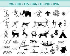 an image of native art and symbols