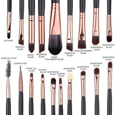 SPECIFICATIONSBrand Name: NoEnName_NullHign-concerned Chemical: NoneOrigin: Mainland ChinaQuantity: 13PCSItem Type: MAKEUP BRUSHBrush Material: nylonHandle Material: nylonName: Makeup brushesQuantity: 13PCSSize: 16cmFeature 1: make up brush setFeature 2: makeup brushes free shippingFeature 3: high quality professional makeup brushesChoice: yesPackage includes:13*makeup brushes(plastic handle) + 1*Cloth bagDetailed explanation of the purpose of makeup brushes:Loose powder brush, loose powder brush is used to set makeup, the specific operation method:Dip a small amount of loose powder, and evenly fix the makeup on the face, remove the excess loose powder, the nose and the corners of the eyes, which are not easy to brush, you can use the powder puff to set the makeup carefullyEye shadow brush Professional Makeup Kit, Brushes Makeup, Makeup Brush Set Professional, Brush Makeup, Skull Lover, Professional Makeup Brushes, Concealer Brush, Makeup Box, Makeup For Beginners