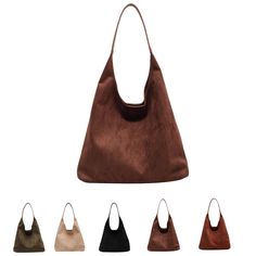 PRICES MAY VARY. 【Suede Hobo Bags】The Suede Hobo Bags is made of faux suede leather, which is wear-resistant and good in texture, durable to use. 【Large Capacity】The Suede Hobo Bags Size is 14.17x12.2x5.12inch. The storage space of this corporate office bag is roomy for your daily belongings. You can easily take your iPad, cell phone, wallet, makeup, etc. with you.The product includes a tote bag and a matching organizer bag. 【All-match Style】The Suede Hobo Bags is suitable for matching various s Rectangular Suede Bucket Bag For Shopping, Suede Rectangular Bucket Bag For Shopping, Suede Bags With Large Capacity For Daily Use, Suede Shoulder Bag For Daily Use, Large Capacity Rectangular Suede Shoulder Bag, Rectangular Suede Shoulder Bag For Shopping, Large Capacity Brown Suede Bag, Rectangular Suede Shopping Bag, Brown Suede Shoulder Bag With Large Capacity