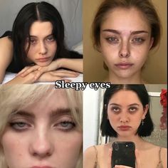 Beautiful Eyes Color, Makeup Artist Tips, Types Of Eyes, Sleepy Eyes, Aesthetic Eyes, Beauty Standards, Inspirational Celebrities, Without Makeup, Pretty Eyes