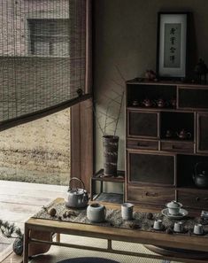 Chinese Tea Room, Tea Room Design, Tea House Design, Chinese Interior, Asian Interior, Room Of One's Own, Tea Culture, Tea Art, Chinese Tea