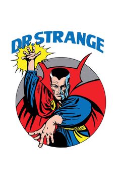 the cover to doctor strange comic book