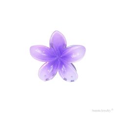 Purple Hair Clips Aesthetic, Purple Flower Hair Clip, Hair Clips Aesthetic, Hawaiian Hair, Hawaiian Hairstyles, Jewelry 2024, Accessories Colorful, Pretty Knives, Hair Summer