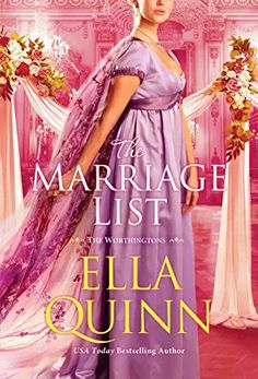 the marriage list by ella quinn