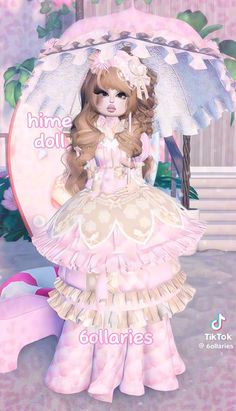 Barbie Dress To Impress, Doll Dress To Impress, Kawaii Dress To Impress, Gyaru Dress To Impress, Dti Gyaru, Nicki Minaj Poster, Spirit Game