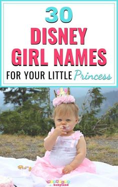 30 Disney Girl Names for your little princess Princess Girl Names, Disney Girl Names, Disney Characters Girl, Girl Character Names, Disney Girl Characters, Disney Baby Names, Disney Princess Names, Rainbow Baby Names, Rare Baby Girl Names