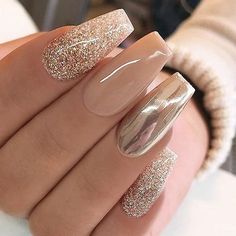 Tapered Square Nails, Nails Ombre, Kylie Jenner Outfits, Nail Art Ombre, Shiny Nails, Neutral Nails, Crystal Nails, Prom Nails, Coffin Nails Designs