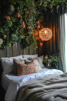 24 Botanical Bedroom Ideas to Decorate with Greenery Bedroom Ideas With Greenery, House Ideas, Take A, Look At, New Homes