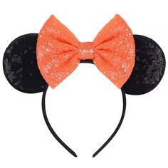 PRICES MAY VARY. 【Unique Design&Color】Our handmade mouse ears headbands are equipped with sequin ears on both sides, we designed them from popular elements of cartoon movies. The amazing glittering and lovely colors make them look super cute and lovely.The mouse ears headbands are suitable for women, girls, adults, kids. 【Size & Material】Minnie Ears headbands are made from high elastic non-slip plastic so that they can fit most children & adults, the mouse ears headbands are also light weight an Halloween Mickey Ears, Mickey Ears Headband, Rose Gold Minnie Ears, Stitch Ears, Minnie Ears Headband, Princess Party Decorations, Beaded Hair Pins, Hair Accessories Pins, Halloween Accessories Hair