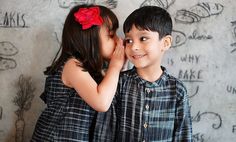 Buy Cute Is In Love The World Today Handwoven cotton dresses, kurtas, shirts and more for kids.Ships within India only Online at Jaypore.com