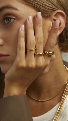 Knife Edge Ring, Jewellery Photography Inspiration, Jewelry Product Shots, Jewelry Photography Styling, Jewelry Photoshoot, Gold Rings Stackable, Chunky Ring, Dome Ring, Chunky Rings