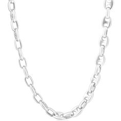 Men's high quality solid 14k white, yellow, rose gold or platinum chain is handmade in our USA factory.  The clasp is durable and meant to last a lifetime.  The chain necklace measures 24" Platinum Chain, Chain Link Necklace, Men Necklace, Chains Necklace, Platinum, Beautiful Jewelry, Favorite Jewelry, Chain Necklace, Fine Jewelry