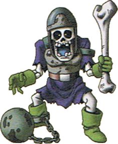 a cartoon skeleton with a helmet and green gloves holding a baseball bat