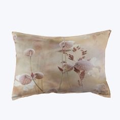 Rectangular decorative pillow with vintage floral print on white backdrop. Cheek To Cheek, Pillows Decorative, Abc Carpet, Carpet Home, Garment Bag, Effortless Elegance, Warm Water, Abc, Pillow Covers