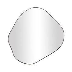 an image of a mirror that is in the shape of a pear on a white background