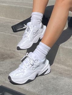 Nike M2k, Pretty Shoes Sneakers, Nike Leggings, Aesthetic Shoes, Workout Shoes