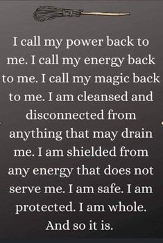 I Call My Power Back, Daglig Motivation, Spirituality Affirmations, Witch Quotes, Power Back, Energy Healing Spirituality