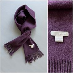 Hello, There! I'm Ira and I'm glad to meet you 🤗 Vintage J.Crew wool & rabbit hair mini scarf. So beautiful eggplant 😍 Brand: J.Crew Composition: 66% wool, 23% rabbit hair, 11% nylon Condition: great condition, no flaws Width: 18.5 cm / 7.3 inches Length: 110 cm / 43.3 inches with fringes Comes from a pet and smoke free place. SHIPPING I will ship by "UkrPost" Registered Airmail. The items are shipped 1-2 business days after receiving the payment. Delivery usually takes : USA or Canada and other countries: 14-21 business days (in some cases up to 4 weeks) Europe: 7-14 business days (in some cases can take up to 3 weeks) Purple Pashmina Scarves, Purple Knitted Winter Scarves, Lilac Scarf, Luxury Purple Silk Scarf, Purple Wool Scarf, Purple Scarves, Eggplant, J Crew, Scarf Wrap