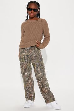 Available In Olive/combo. Wide Leg Cargo Jean Cargo Pockets Camo Print NON STRETCH 98% Cotton, 2% Spandex Model Wears Size 10 Mommy & Me Takedown Of "Bree Camo Stretch Cargo Jean" Imported | Mini Bree Camo Stretch Cargo Jean in Olive Green size 4/5 by Fashion Nova Cargo Pant, Kids Pants, Cargo Jeans, Pants Jeans, Camo Print, Girls Jeans, Mommy And Me, Fashion Nova, Olive Green