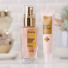 anew's renewal power cream and renewal power cream are next to each other