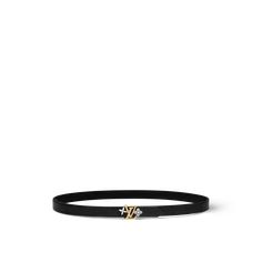 LOUIS VUITTON® - Lv Gram 15mm Reversible Belt - Black Beige Mm Monogram, Reversible Belt, Contemporary Chic, Louis Vuitton Official, Belt Black, Color Dorado, Classic House, Black Patent Leather, Party Fashion