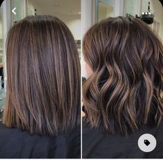 Brunette Hair With Highlights, Caramel Highlights, Brown Hair Balayage, Hair Inspiration Color, Fall Hair Colors, Shoulder Length Hair, Women Hairstyles