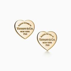 Tiffany & Co. 18K yellow gold Notes mini heart stud earrings 3 grams 10mm marked Tiffany & Co. 750. Its earring posts and its earring backs are also both marked T & Co. 750. Ready to wear, they will come in a Tiffany pouch and box. Will make a perfect gift or a great addition to a jewelry collection. For more information, please email us. How To Become Pretty, Return To Tiffany, Cute Work Outfits, Chanel Cruise, Kampot, Heart Tag, Gorgeous Clothes, Summer Outfit Inspiration, Tiffany And Co