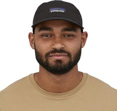 It looks like a classic ball cap  but the Patagonia P-6 Label Trad cap is so much more-its brim is made of recycled fishing nets  and its main body fabric is 100% organically grown cotton canvas. Patagonia Baggies, Patagonia Nano Puff, Canvas Hat, Organic Logo, Vintage Patagonia, Cotton Headband, Fishing Nets, Brew Pub, Mesh Cap