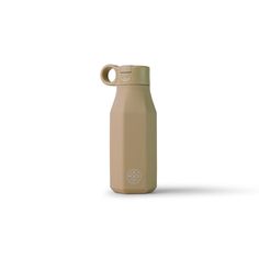 Silicone Water Bottle - Beige - MKS Miminoo Silicone Dinnerware, Gilbert Arizona, Dishwasher Soap, Arizona Usa, Food Grade Silicone, Warm Water, Food Grade, Dish Soap, Dinnerware