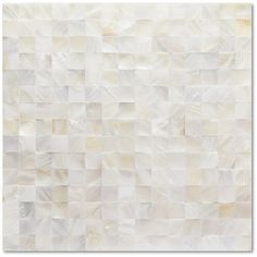 an image of a white tile wall that looks like it is made out of mother of pearl