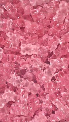 Pink Gummy Bears, Gummy Bears, Bears, Water, Pink