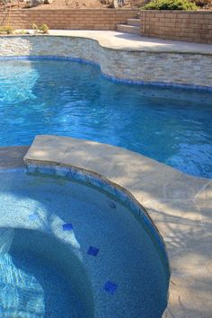 Classic Ledgerstone | Classic Quartzite | NPT Pool Tile Raised Bond Beam Pool Tile, Pool Stone And Tile Ideas, Stone Pool Tile, Fancy Tile, Dream Backyard Pool, Tile Options