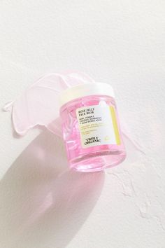 Jelly Face Mask, Rose Jelly, Truly Organic, Face Mask For Blackheads, Face Mask Aesthetic, Acne Face Mask, Face Mask Fashion, Mask Fashion