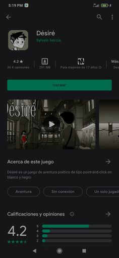 the website for an app that is designed to look like a dark room with green accents