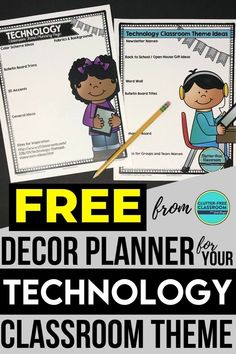 the free printable lesson for teachers to learn how to use technology in their classroom