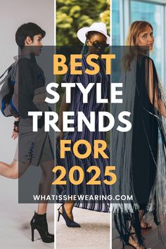 Ready to level up your style game? Here's the ultimate guide to 2025 fashion trends you need to know. From the new boho to powder pink , here’s everything hot, wearable, and totally shoppable including style trends 2025, style trends 2025 winter, style trends 2025 spring, style trends 2025 fall, winter style trends 2025, spring summer fashion trends 2025, fall 2025 fashion trends street style, street style 2025 trends, your new fall wardrobe, fashion trends 2025 vogue, and spring summer designer style trends 2025, and more!